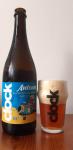 Clock - Antonio 17°, Bezlepkova Brut IPA s grapefruitem lahev a sklenice