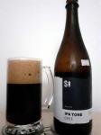 Sibeeria - IPA Tone 0501 - 17°, Black IPA lahev a sklenice