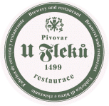 logo znacky piva U Fleku logo piva U Fleku