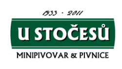 logo znacky piva U Stocesu logo piva U Stocesu