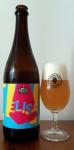 Pioneer beer - Elisa 13°, NEIPA lahev a sklenice