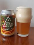 Axiom - Sunset Sari 14°, IPA s mangem plechovka a sklenice