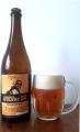 Podlesky Hulvat 14°, single hop ale lahev a sklenice