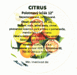 Aero Citrus 12°, polotmavy lezak s citrusy etiketa