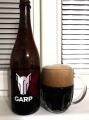 Garp 550 - Cascadian dark ale,  lahev a sklenice