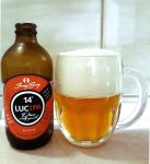 JungBerg - LucIPA 14°, Svrchne kvaseny special  typu IPA lahev a sklenice