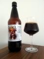 HoppyDog  - Cokl Dark Ale,  lahev a sklenice