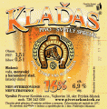Konicek - Kladas 16%, Svetly special etiketa