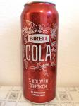 Birell Cola - s prichuti koloveho orechu, michany napoj z piva nealkoholicke pivo plechovka