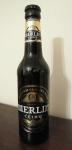 Merlin, cerne pivo pripominajici stout lahev piva Merlin
