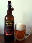 Skalicky Budulinek - Cervenak 13°, Single Hop ZPC lahev a sklenice