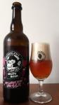 Nachmelena opice - Ich liebe dich IPA 16°,  lahev a sklenice