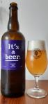 Falkon - It´s a Beer 17°, Double dry hopped IPA lahev a sklenice