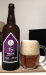 Zichovecky pivovar - Rajda 15°, American Rye IPA lahev a sklenice