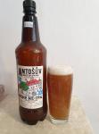 Antos NENE NE-IPA 13°, svrchne kvaseny special PET lahev a sklenice