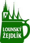 logo znacky piva Lounsky zejdlik logo piva Lounsky zejdlik