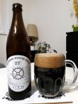 Mlyn - Imperial winter stout 22°,  lahev a sklenice