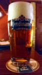 Ferdinand Max - svetly lezak 11°, Svetly lezak 11° zvlaste dlouho lezeny sklenice piva Ferdinand Max - svetly lezak 11°