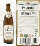 Ferdinand - bezlepkove pivo 12°, Svetly lezak Premium 12° lahev a etiketa