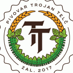 logo znacky piva Trojan Telc logo piva Trojan Telc