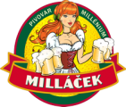logo znacky piva Millacek logo piva Millacek