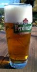 Ferdinand - vycepni svetle 10°, Vycepni svetle 10° sklenice piva Ferdinand 10 - vycepni