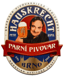logo znacky piva Hauskrecht logo piva Hauskrecht