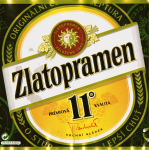 Zlatopramen 11°,  logo Zlatopramen 11