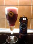 Sibeeria - Yummy Lingonberry, Blueberry 22°, Imperial pastry sour ale plechovka a sklenice