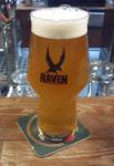 Raven - Blond IPA 14°,  sklenice piva Raven - Blond IPA 14°