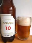 Solnice 10°,  PET lahev a sklenice