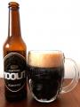 Karpat Coffee stout 13°, Karpat Coffe 100out lahev a sklenice