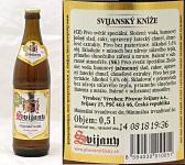 Svijansky Knize 13°,  lahev a etiketa