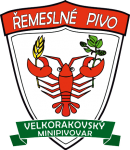 logo znacky piva Velkorakovsky Minipivovar logo