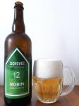 Zichovecky pivovar - Robin 12°,  lahev a sklenice